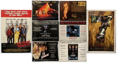 Lot 160 - A group of 90s crime/thriller film posters...