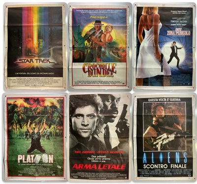 Lot 139 - A selection of Italian one-panel film posters...