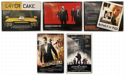 Lot 145 - A small group of crime film posters comprising...