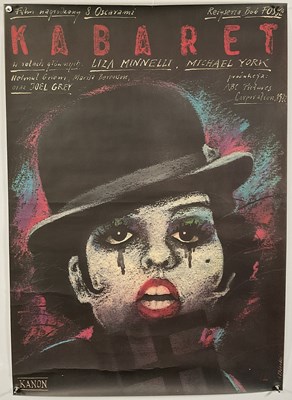Lot 428 - CABARET (1972) Polish film poster from the...