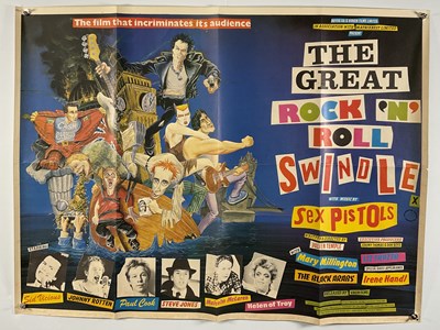 Lot 435 - THE GREAT ROCK AND ROLL SWINDLE (1980) UK quad...