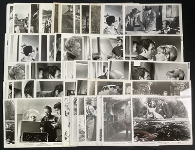 Lot 365 - A shock of 200+ black/white original horror...