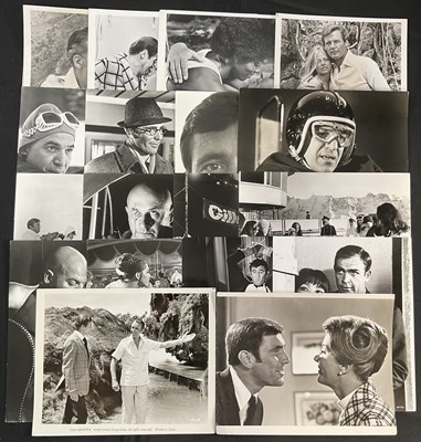 Lot 218 - A selection of JAMES BOND original black/white...