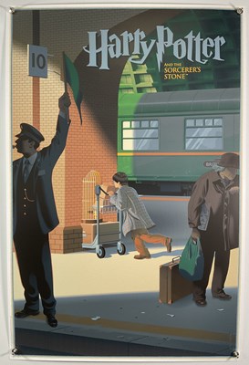Lot 205 - HARRY POTTER alternative movie poster by...