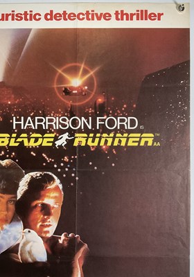 Lot 458 - BLADE RUNNER (1982) UK Quad film poster for...