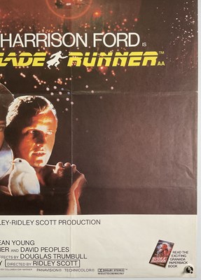 Lot 458 - BLADE RUNNER (1982) UK Quad film poster for...