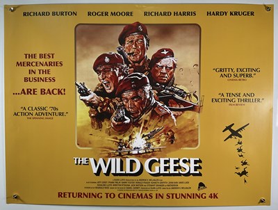 Lot 289 - WILD GEESE (2026) re-release UK Quad, rolled