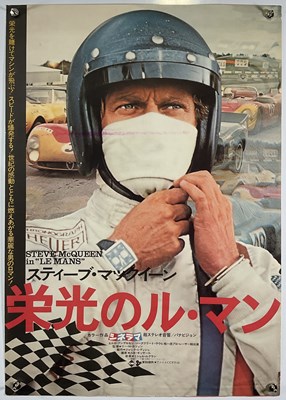 Lot 87 - LE MANS (1971) Japanese B2 movie poster -...