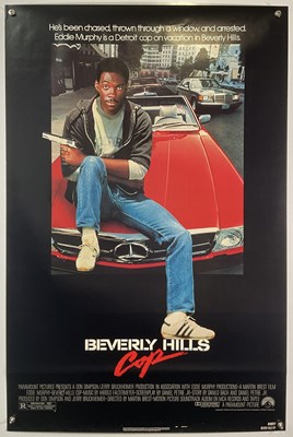 Lot 171 - BEVERLY HILLS COP (1984) US one sheet movie...