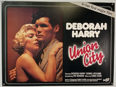 Lot 182 - UNION CITY (1980) UK Quad film poster, Debbie...