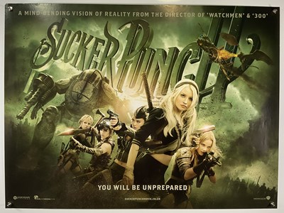 Lot 42 - SUCKERPUNCH (2011) UK Quad film poster for the...