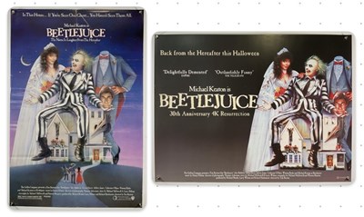 Lot 383 - BEETLEJUICE (1988) - An original US one sheet...