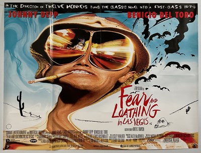 Lot 177 - FEAR AND LOATHING IN LAS VEGAS (1998) UK Quad...