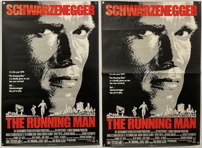 Lot 41 - THE RUNNING MAN (1987) A pair of US one sheets...
