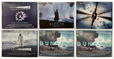 Lot 84 - CHRIS NOLAN MOVIES - A group of UK Quad film...