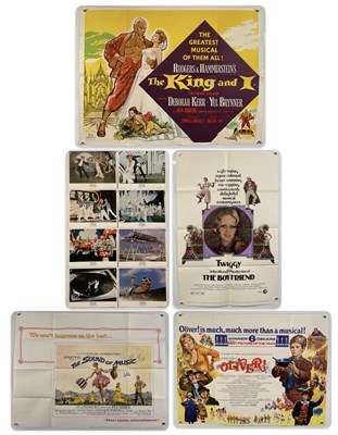 Lot 421 - A group of film posters for various Musicals...