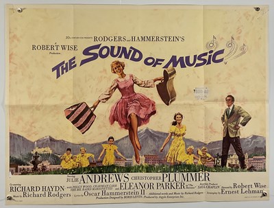 Lot 434 - THE SOUND OF MUSIC (1965) UK Quad film poster,...
