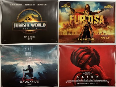 Lot 25 - A group of UK Quad film posters for recent...