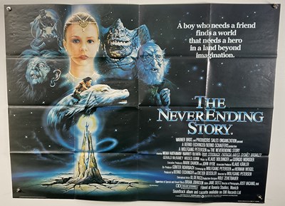 Lot 195 - NEVER ENDING STORY (1984) UK Quad film poster...