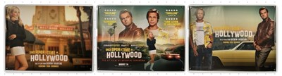 Lot 127 - ONCE UPON A TIME IN HOLLYWOOD (2019) 3 UK Quad...