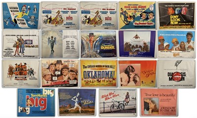 Lot 79 - A quantity of vintage UK Quad film posters to...