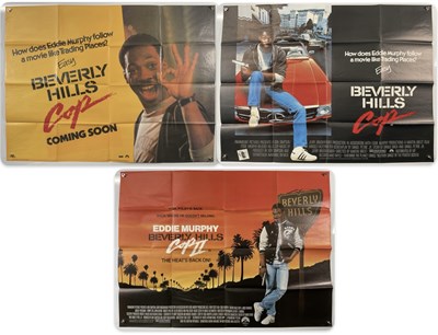 Lot 72 - BEVERLEY HILLS COP (1984) A UK Quad teaser and...