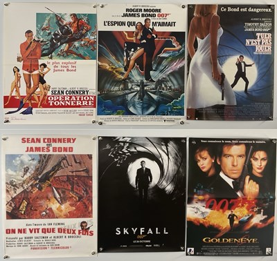 Lot 212 - A group of 6 French film posters for James...