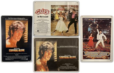 Lot 422 - A group of film posters for John Travolta...