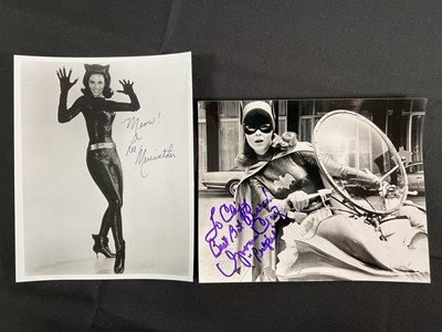 Lot 504 - LEE MERIWEATHER and YVONNE CRAIG signed 8" x...