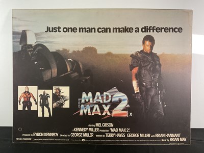 Lot 22 - MAD MAX 2 THE ROAD WARRIOR (1981) UK quad film...