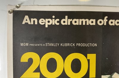 Lot 454 - 2001: A SPACE ODYSSEY (1968) UK Quad ABC style...