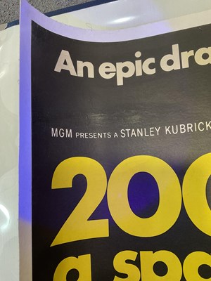 Lot 454 - 2001: A SPACE ODYSSEY (1968) UK Quad ABC style...