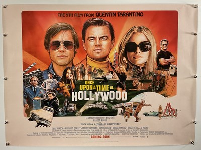 Lot 128 - ONCE UPON A TIME IN… HOLLYWOOD (2019) UK Quad...