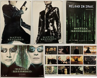 Lot 440 - THE MATRIX RELOADED (2001) A UK Quad film...