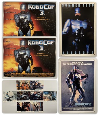 Lot 474 - ROBOCOP 2 (1990) 2 different style US one...