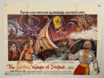Lot 194 - THE GOLDEN VOYAGE OF SINBAD (1973) UK Quad...