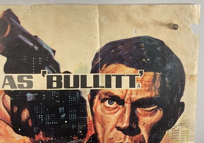 Lot 501 - BULLITT (1968) UK Quad style B film poster...