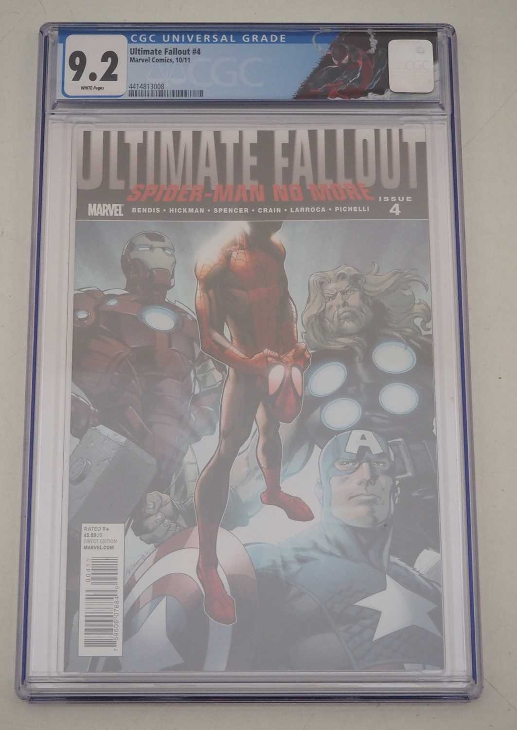 Lot 2 - ULTIMATE FALLOUT #4 (2011 - MARVEL) - GRADED 9....