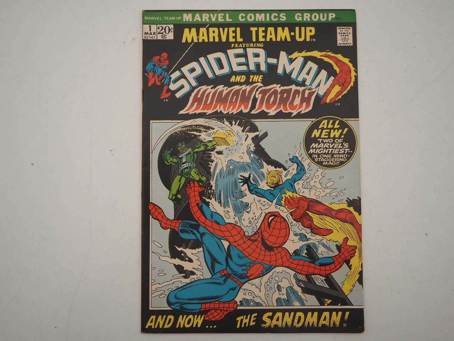 Lot 4 - MARVEL TEAM-UP #1 (1972 - MARVEL) - Premiere...