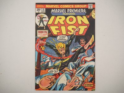 Lot 8 - MARVEL PREMIERE: IRON FIST #15 - (1974 -...