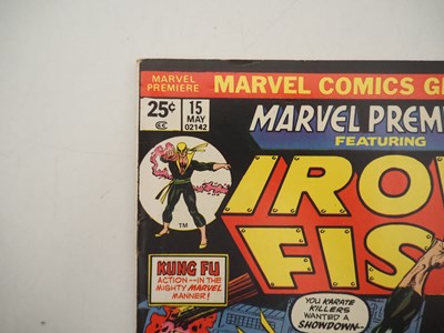 Lot 8 - MARVEL PREMIERE: IRON FIST #15 - (1974 -...