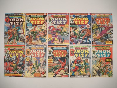 Lot 9 - MARVEL PREMIERE: IRON FIST #16 to 25 (10 in...