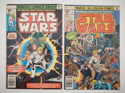 Lot 16 - STAR WARS #1 & 2 (2 in Lot) - (1977 - MARVEL -...