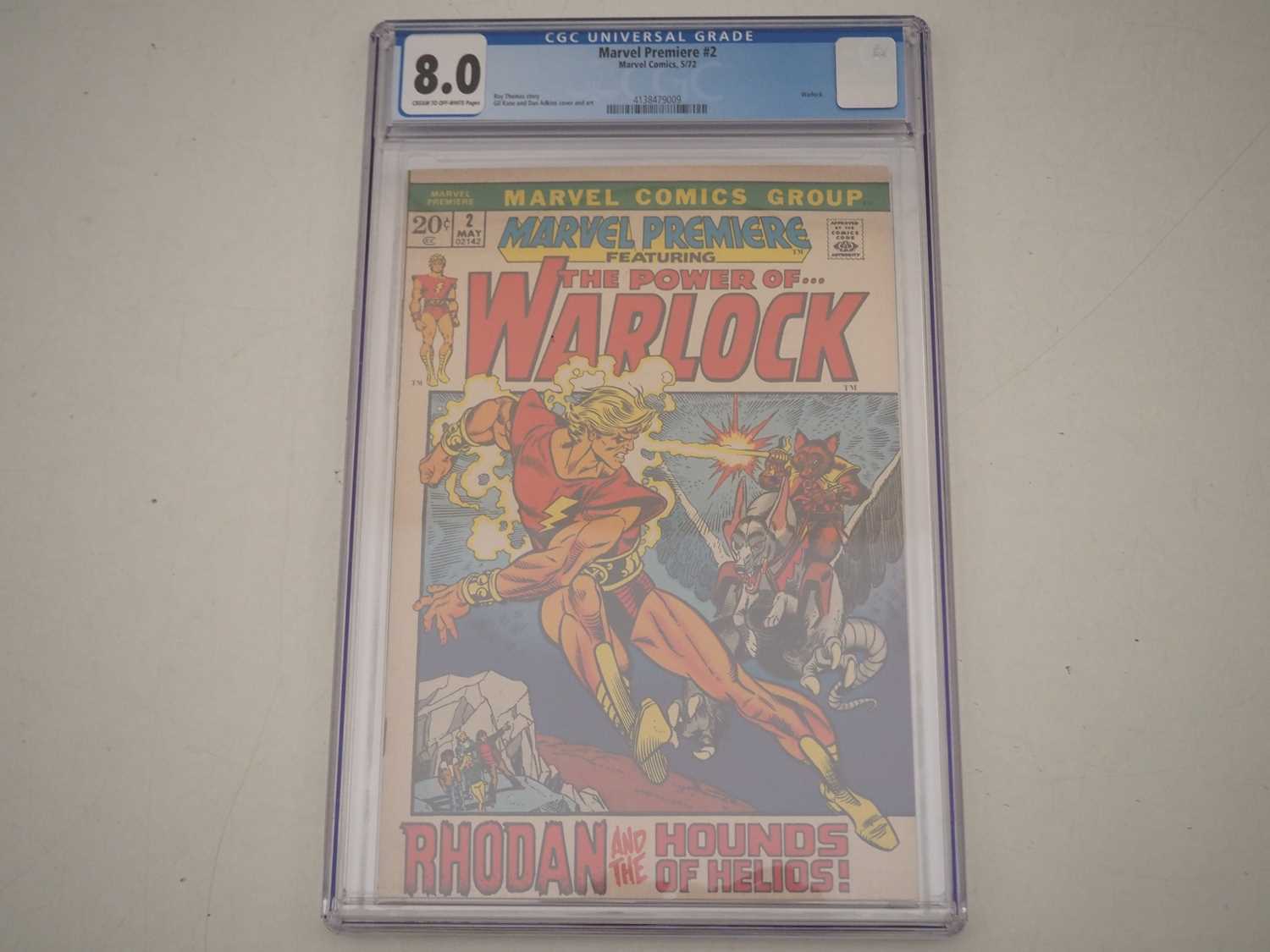 Lot 39 - MARVEL PREMIERE #2 (1972 - MARVEL) - GRADED...