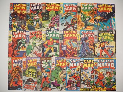 Lot 44 - CAPTAIN MARVEL #6 to 24 (19 in Lot) - (1968/73...