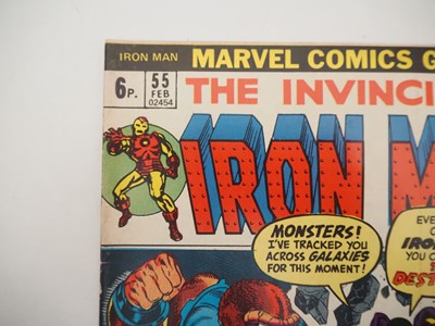 Lot 45 - IRON MAN #55 - (1973 - MARVEL - UK Price...