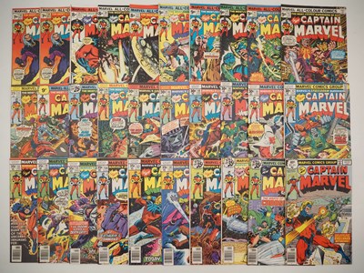 Lot 47 - CAPTAIN MARVEL #34 to 62 (30 in Lot - 2 copies...