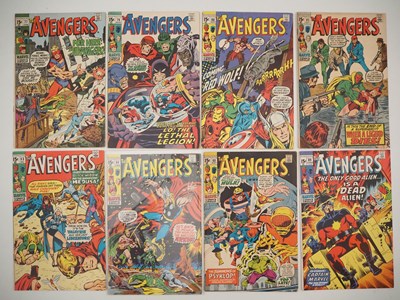 Lot 48 - AVENGERS #77, 79-81, 83-84, 88-89 (8 in Lot) -...