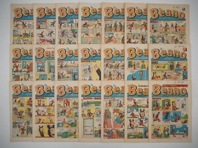 Lot 53 - BEANO #1068-1971, 1073-74, 1076-1081,...