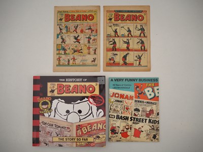 Lot 54 - BEANO #457 & 491 + THE HISTORY OF THE BEANO...